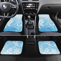 Tiare Tahiti Car Mats Blue Polynesia Motifs - Polynesian Pride