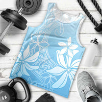 Tiare Tahiti Men Tank Top Blue Polynesia Motifs - Polynesian Pride
