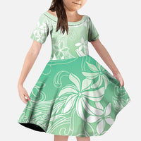 Tiare Tahiti Family Matching Tank Maxi Dress and Hawaiian Shirt Matcha Polynesia Motifs - Polynesian Pride