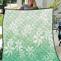 Tiare Tahiti Quilt Matcha Polynesia Motifs - Polynesian Pride