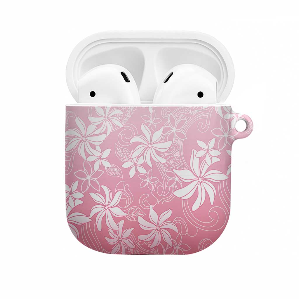 Tiare Tahiti AirPods Case Pink Polynesia Motifs - Polynesian Pride