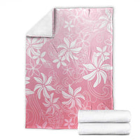 Tiare Tahiti Blanket Pink Polynesia Motifs - Polynesian Pride