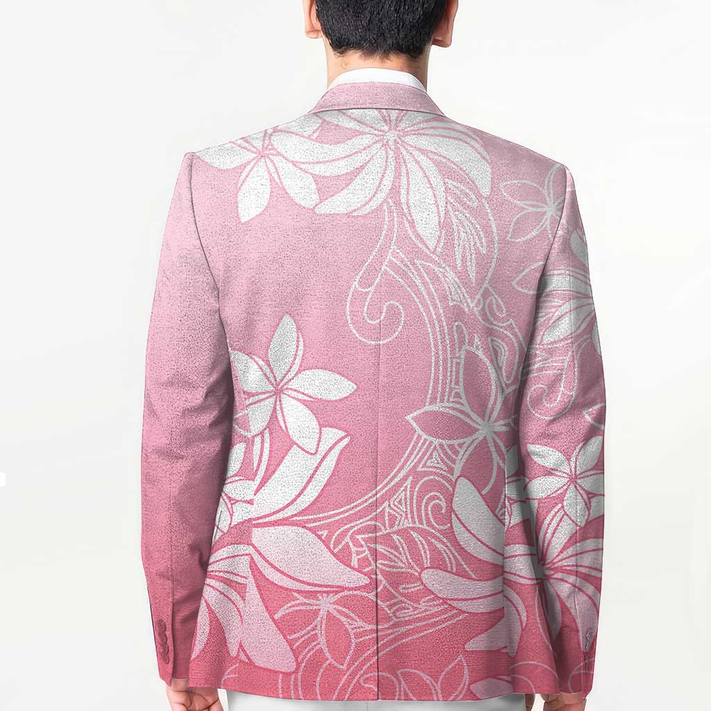 Tiare Tahiti Blazer Pink Polynesia Motifs - Polynesian Pride