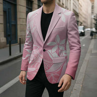 Tiare Tahiti Blazer Pink Polynesia Motifs - Polynesian Pride