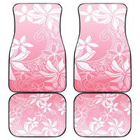 Tiare Tahiti Car Mats Pink Polynesia Motifs - Polynesian Pride
