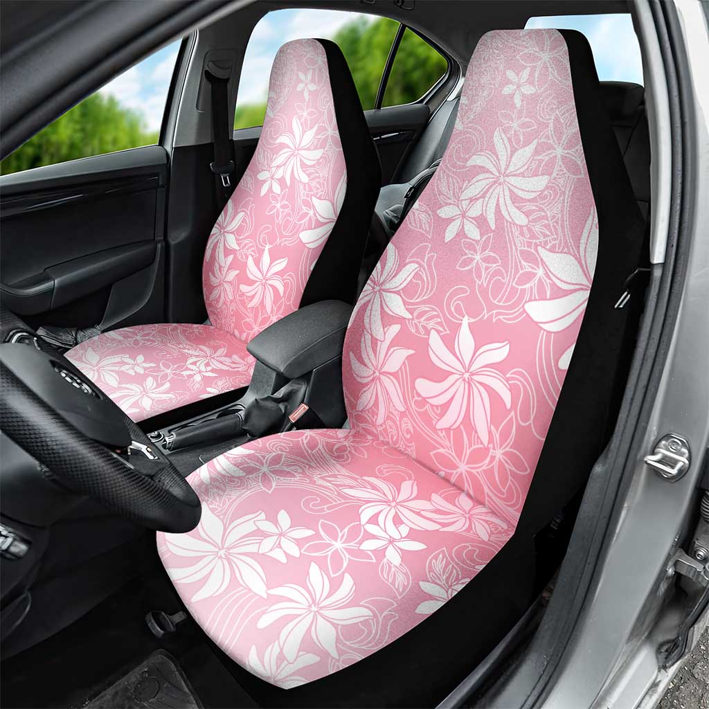 Tiare Tahiti Car Seat Cover Pink Polynesia Motifs - Polynesian Pride