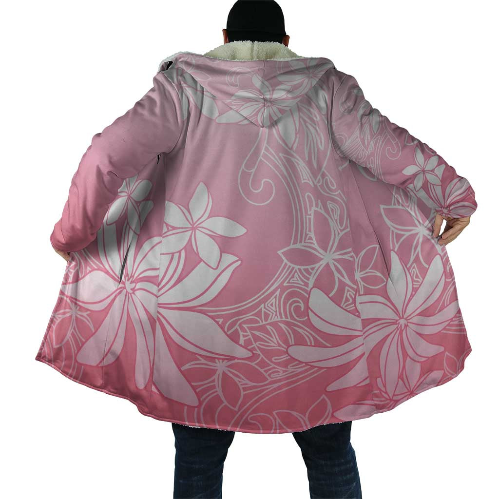 Tiare Tahiti Cloak Pink Polynesia Motifs - Polynesian Pride