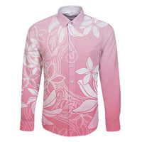 Tiare Tahiti Family Matching Puletasi and Hawaiian Shirt Pink Polynesia Motifs - Polynesian Pride