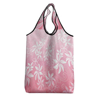 Tiare Tahiti Grocery Bag Pink Polynesia Motifs - Polynesian Pride