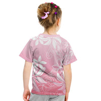Tiare Tahiti Kid T Shirt Pink Polynesia Motifs - Polynesian Pride