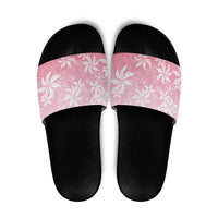 Tiare Tahiti Slide Sandals Pink Polynesia Motifs - Polynesian Pride