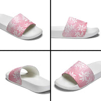 Tiare Tahiti Slide Sandals Pink Polynesia Motifs - Polynesian Pride