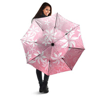 Tiare Tahiti Umbrella Pink Polynesia Motifs - Polynesian Pride