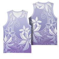 Tiare Tahiti Basketball Jersey Purple Polynesia Motifs - Polynesian Pride