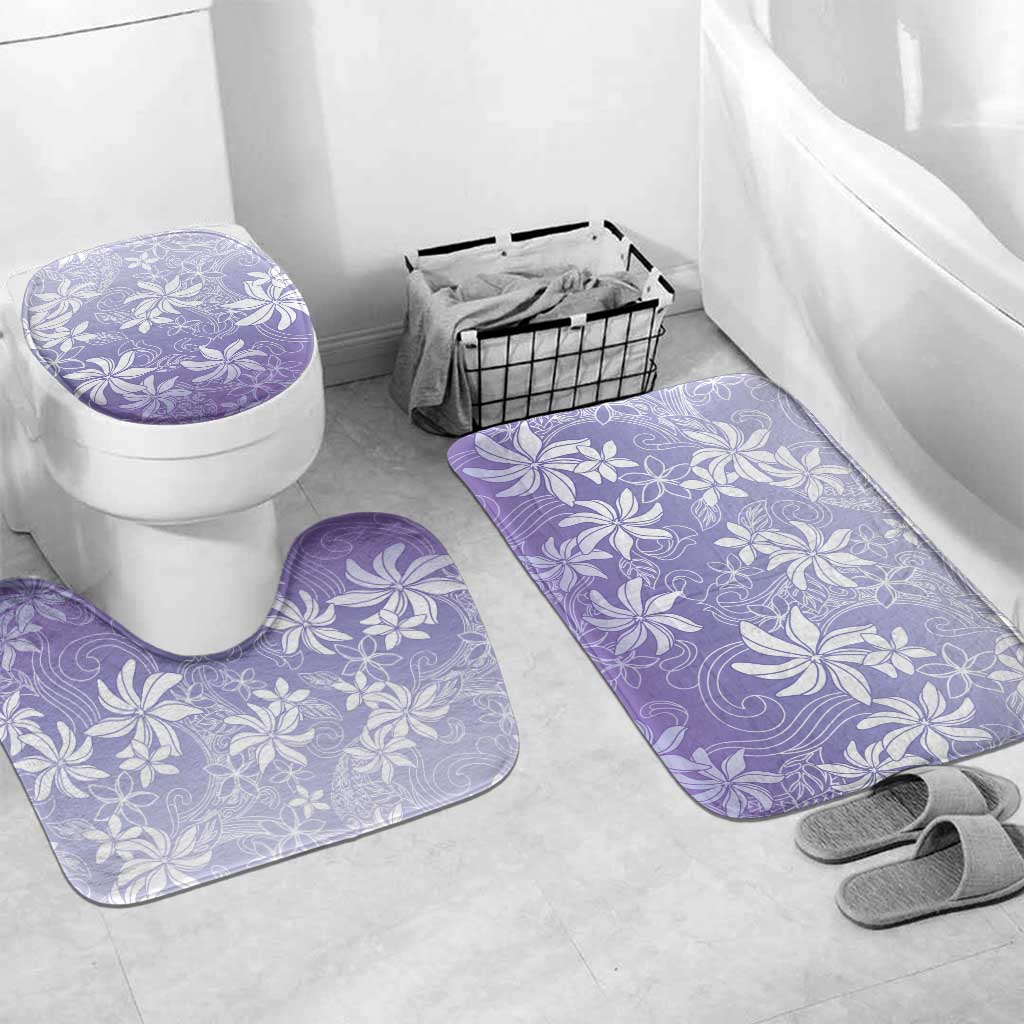 Tiare Tahiti Bathroom Set Purple Polynesia Motifs - Polynesian Pride
