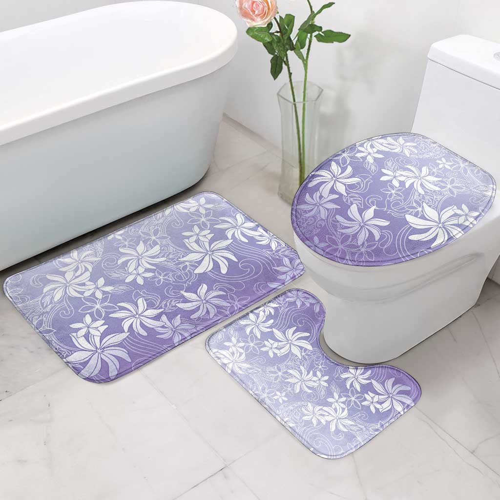 Tiare Tahiti Bathroom Set Purple Polynesia Motifs - Polynesian Pride