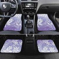 Tiare Tahiti Car Mats Purple Polynesia Motifs - Polynesian Pride