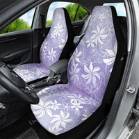 Tiare Tahiti Car Seat Cover Purple Polynesia Motifs - Polynesian Pride