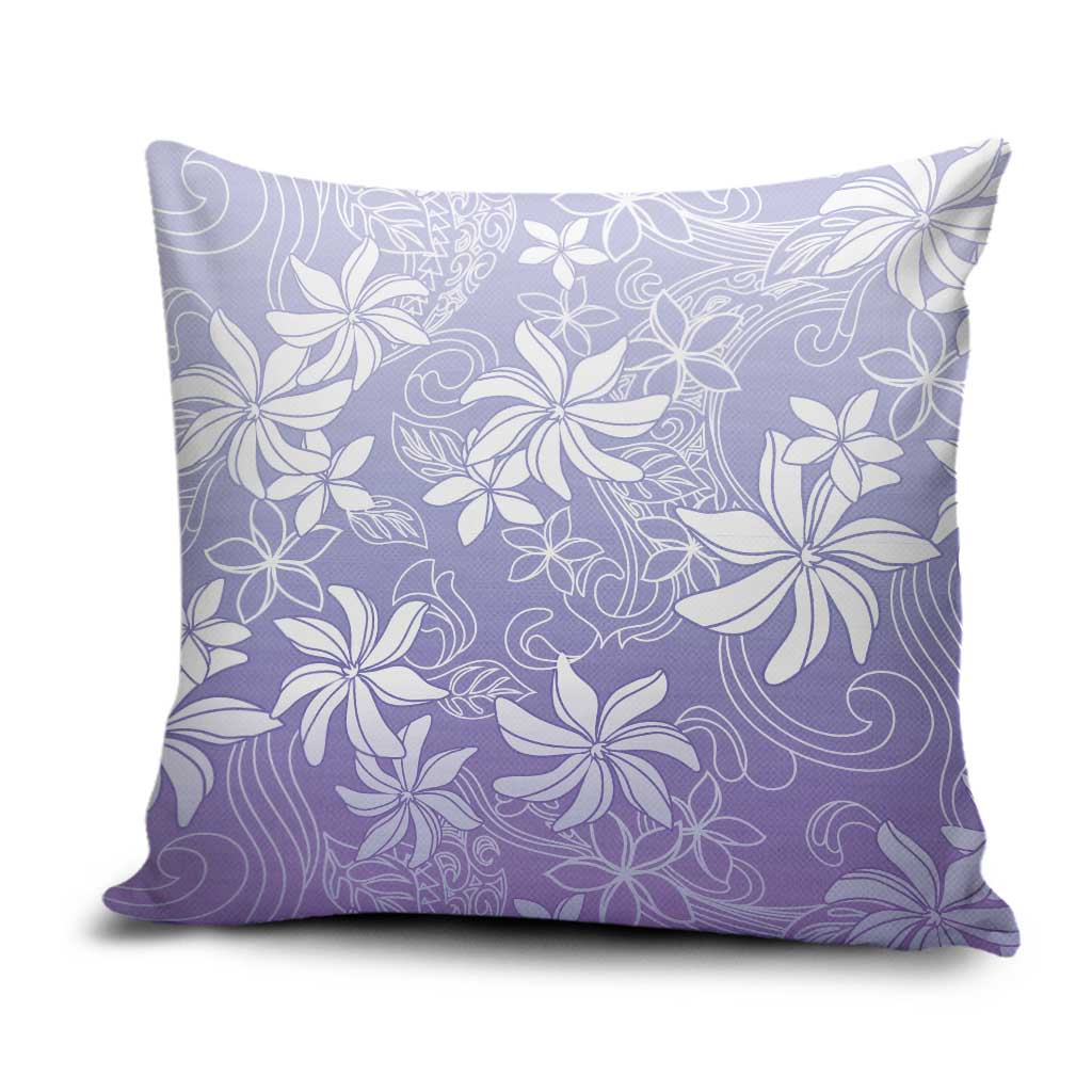 Tiare Tahiti Pillow Cover Purple Polynesia Motifs - Polynesian Pride