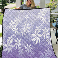 Tiare Tahiti Quilt Purple Polynesia Motifs - Polynesian Pride