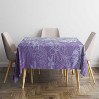 Tiare Tahiti Tablecloth Purple Polynesia Motifs - Polynesian Pride