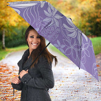 Tiare Tahiti Umbrella Purple Polynesia Motifs - Polynesian Pride