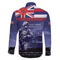 Hawaii Pearl Harbor Remembrance Day Family Matching Puletasi and Hawaiian Shirt Flag Style