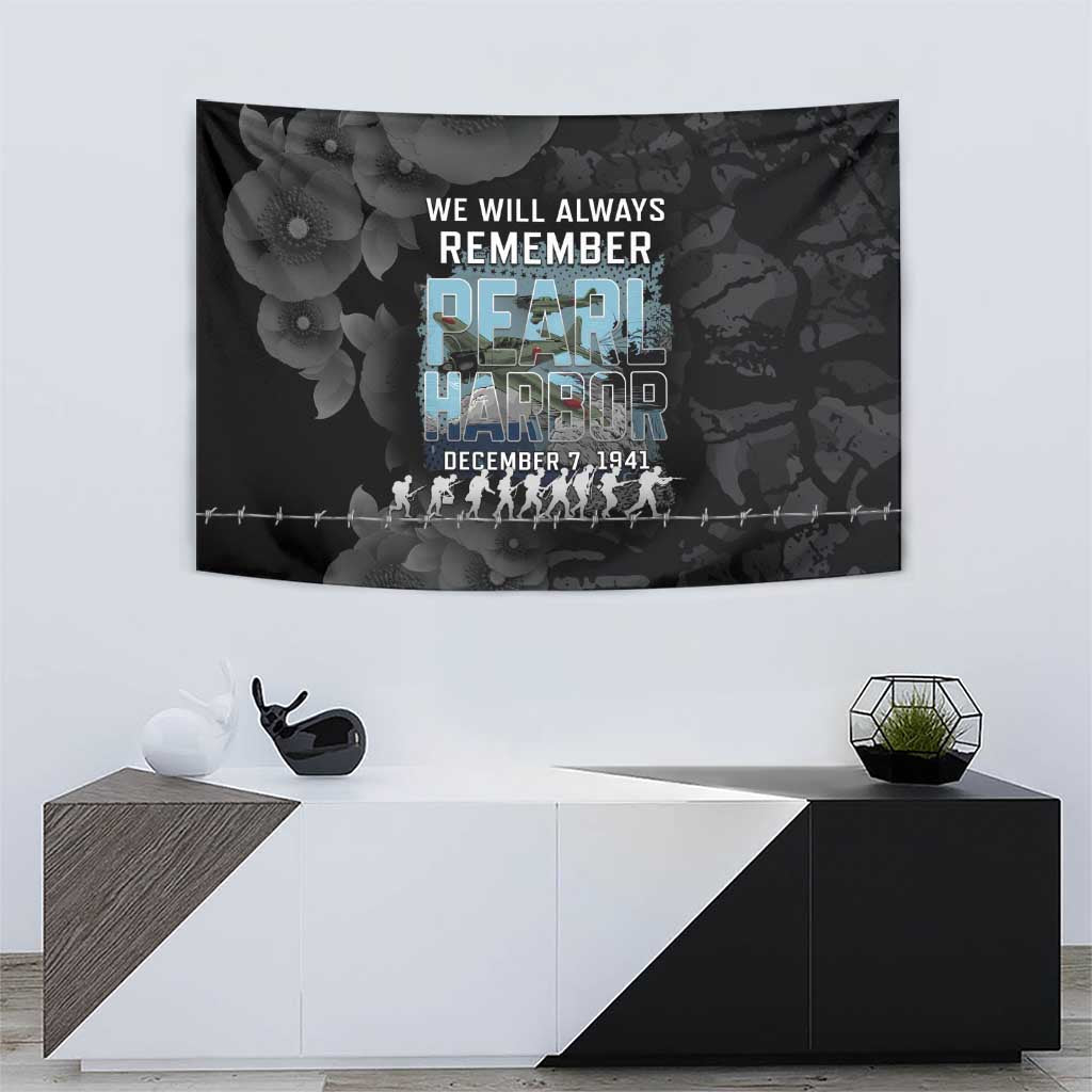 Pearl Harbor Remembrance Day Tapestry We Will Always Remember LT05 - Polynesian Pride