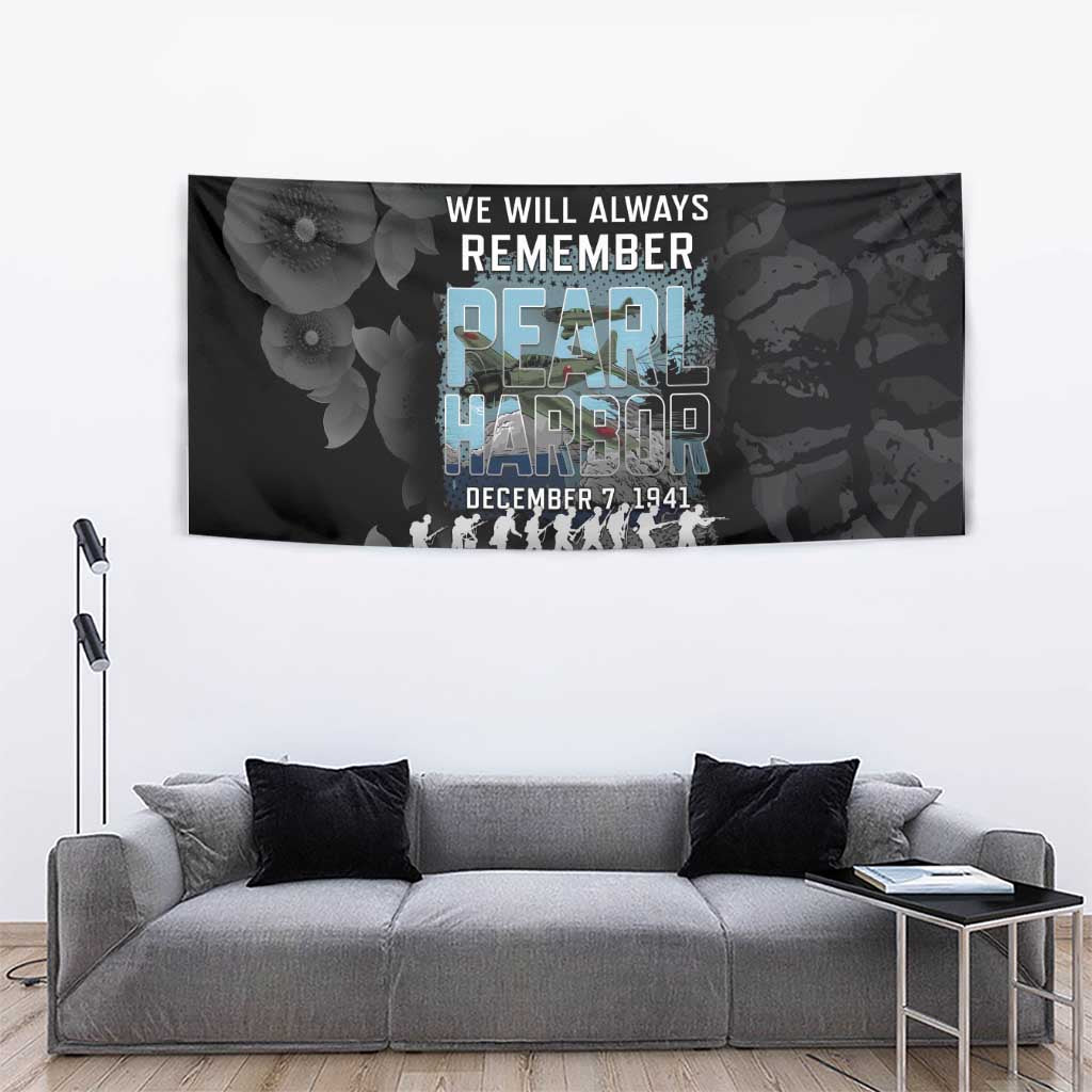 Pearl Harbor Remembrance Day Tapestry We Will Always Remember LT05 - Polynesian Pride