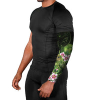 New Zealand Aotearoa Kakapo Arm Sleeves Maori Pattern With Manuka Galaxy Style - Polynesian Pride