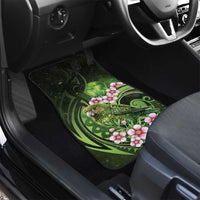 New Zealand Aotearoa Kakapo Car Mats Maori Pattern With Manuka Galaxy Style - Polynesian Pride