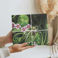 New Zealand Aotearoa Kakapo Wrapping Paper Maori Pattern With Manuka Galaxy Style LT05 - Polynesian Pride
