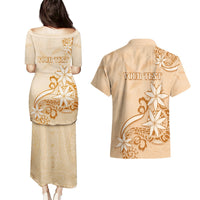 Personalised New Zealand Auckland Folk Festival Couples Matching Puletasi Dress and Hawaiian Shirt Vintage Style LT05 - Polynesian Pride