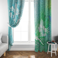 Couple Sea Turtle One Love One Heart Window Curtain LT05 - Polynesian Pride