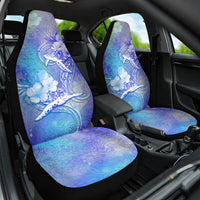 Couple Blue Sea Turtle Heart Love Car Seat Cover LT05 One Size Blue - Polynesian Pride