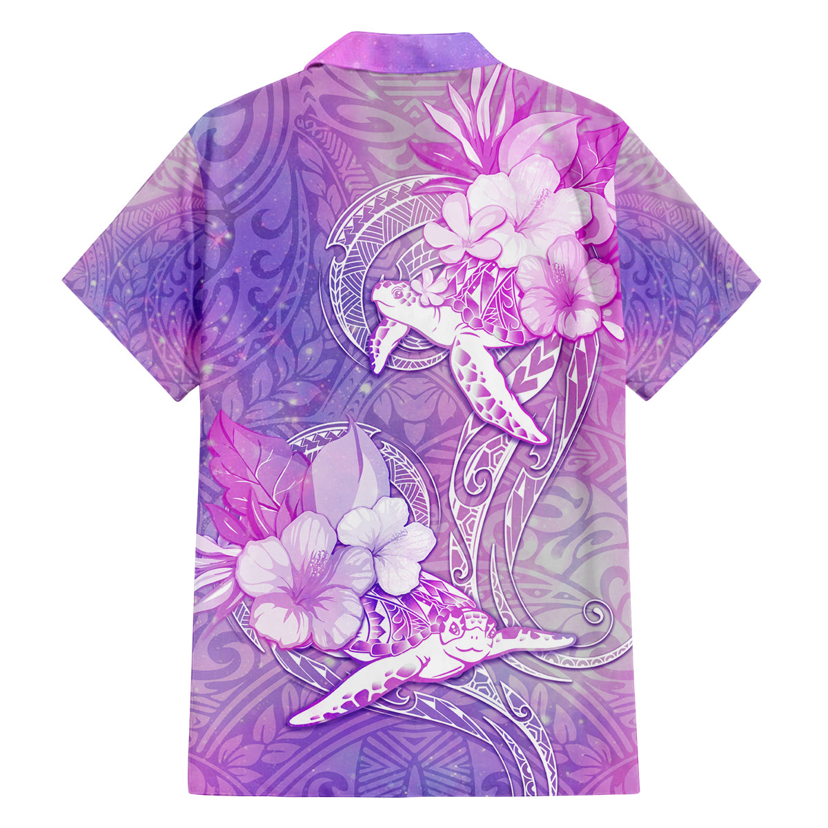 Couple Sea Turtle Love Give Us A Fairytale Family Matching Tank Maxi Dress and Hawaiian Shirt LT05 - Polynesian Pride