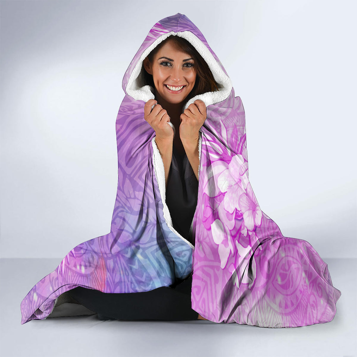 Couple Sea Turtle Love Give Us A Fairytale Hooded Blanket LT05 - Polynesian Pride
