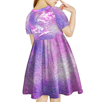 Couple Sea Turtle Love Give Us A Fairytale Kid Short Sleeve Dress LT05 - Polynesian Pride