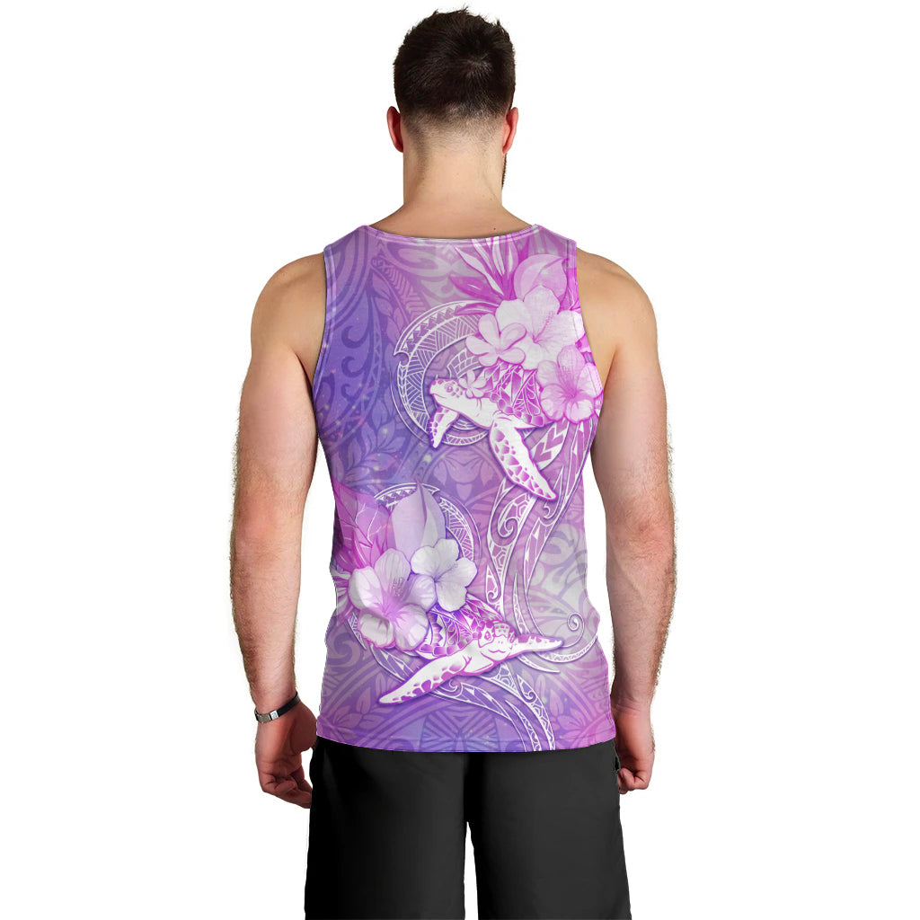 Couple Sea Turtle Love Give Us A Fairytale Men Tank Top LT05 - Polynesian Pride