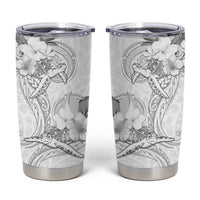 Polynesia Sea Turtle Couple Tumbler Cup Happy Valentine Day White