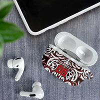 Custom Aotearoa Ngapuhi AirPods Case Maori Tribal Pattern Mix Poutama