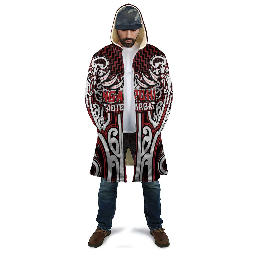 Custom Aotearoa Ngapuhi Cloak Maori Tribal Pattern Mix Poutama