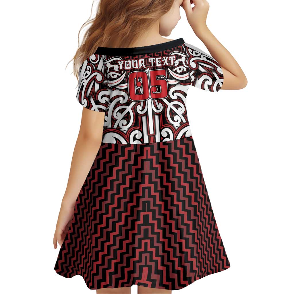 Custom Aotearoa Ngapuhi Family Matching Long Sleeve Bodycon Dress and Hawaiian Shirt Maori Tribal Pattern Mix Poutama