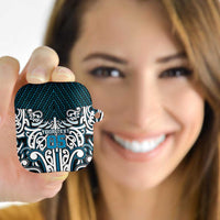 Custom Aotearoa Ngati Porou AirPods Case Maori Tribal Pattern Mix Poutama LT05 - Polynesian Pride