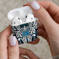 Custom Aotearoa Ngati Porou AirPods Case Maori Tribal Pattern Mix Poutama LT05 - Polynesian Pride