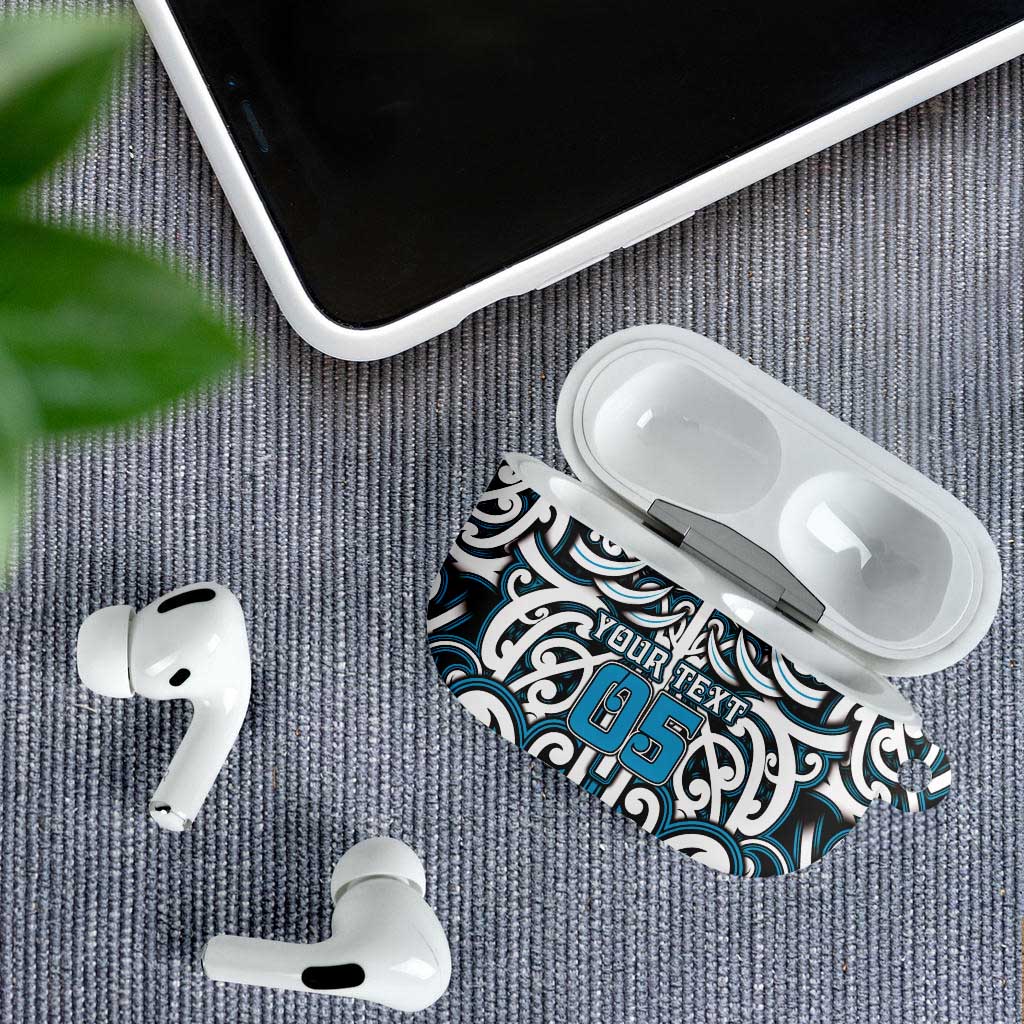 Custom Aotearoa Ngati Porou AirPods Case Maori Tribal Pattern Mix Poutama LT05 - Polynesian Pride