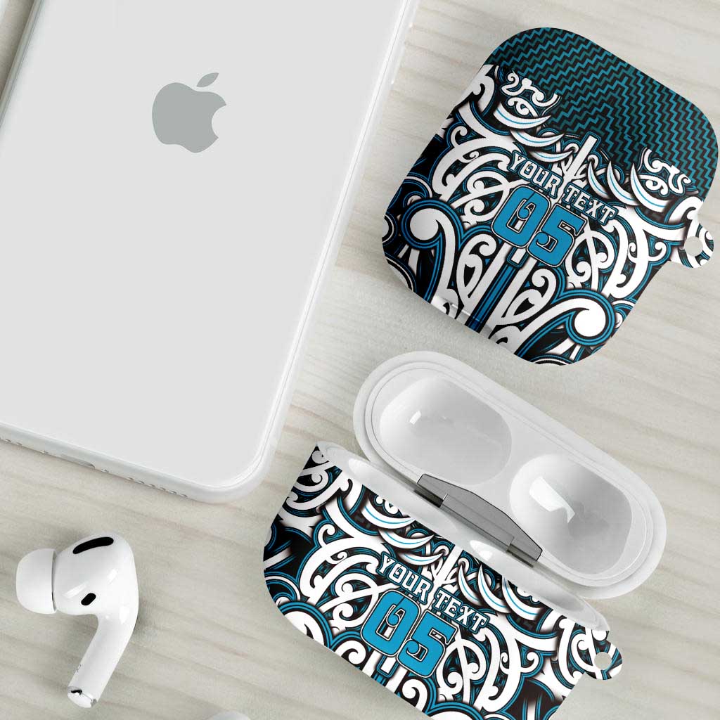 Custom Aotearoa Ngati Porou AirPods Case Maori Tribal Pattern Mix Poutama LT05 - Polynesian Pride