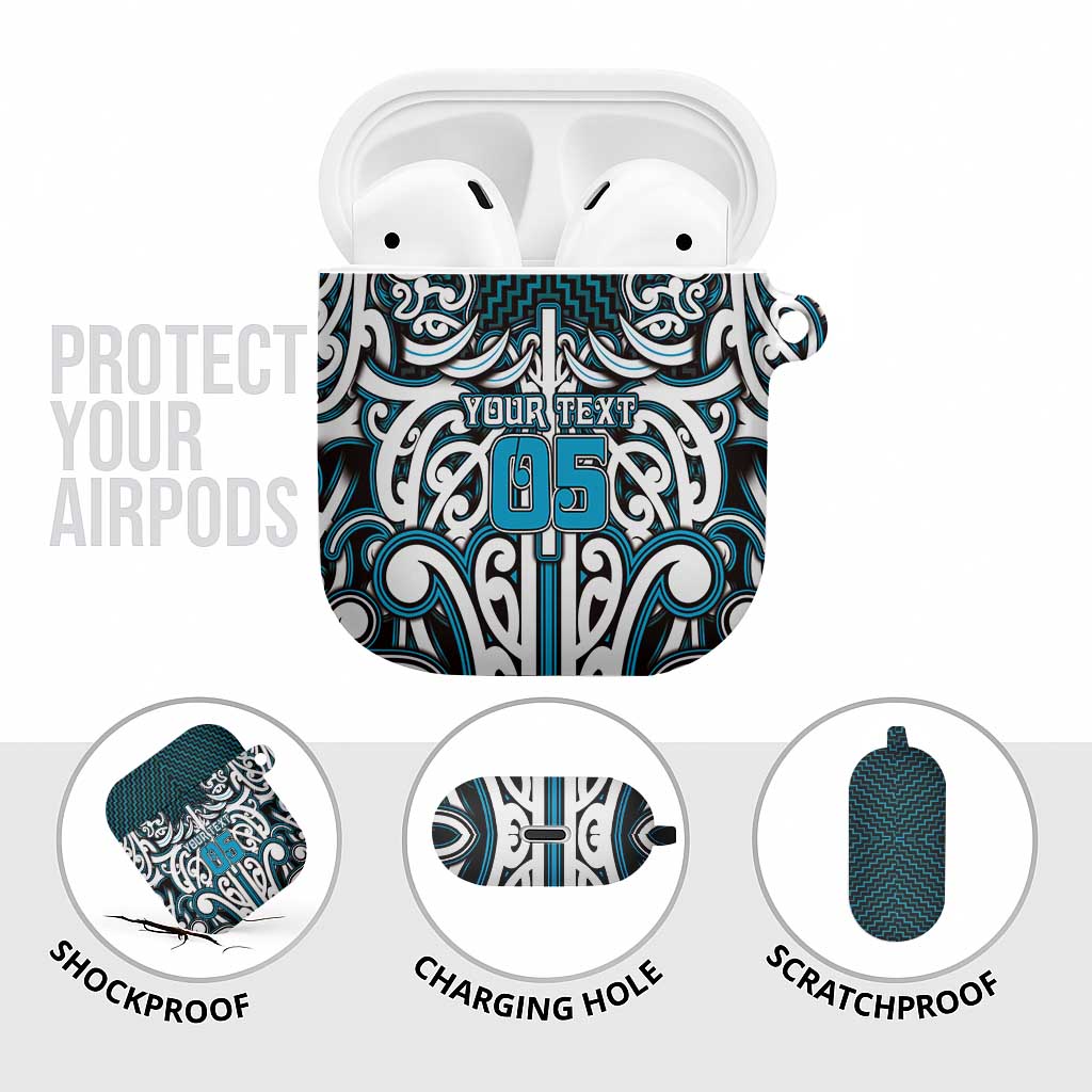 Custom Aotearoa Ngati Porou AirPods Case Maori Tribal Pattern Mix Poutama LT05 - Polynesian Pride