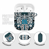 Custom Aotearoa Ngati Porou AirPods Case Maori Tribal Pattern Mix Poutama LT05 - Polynesian Pride