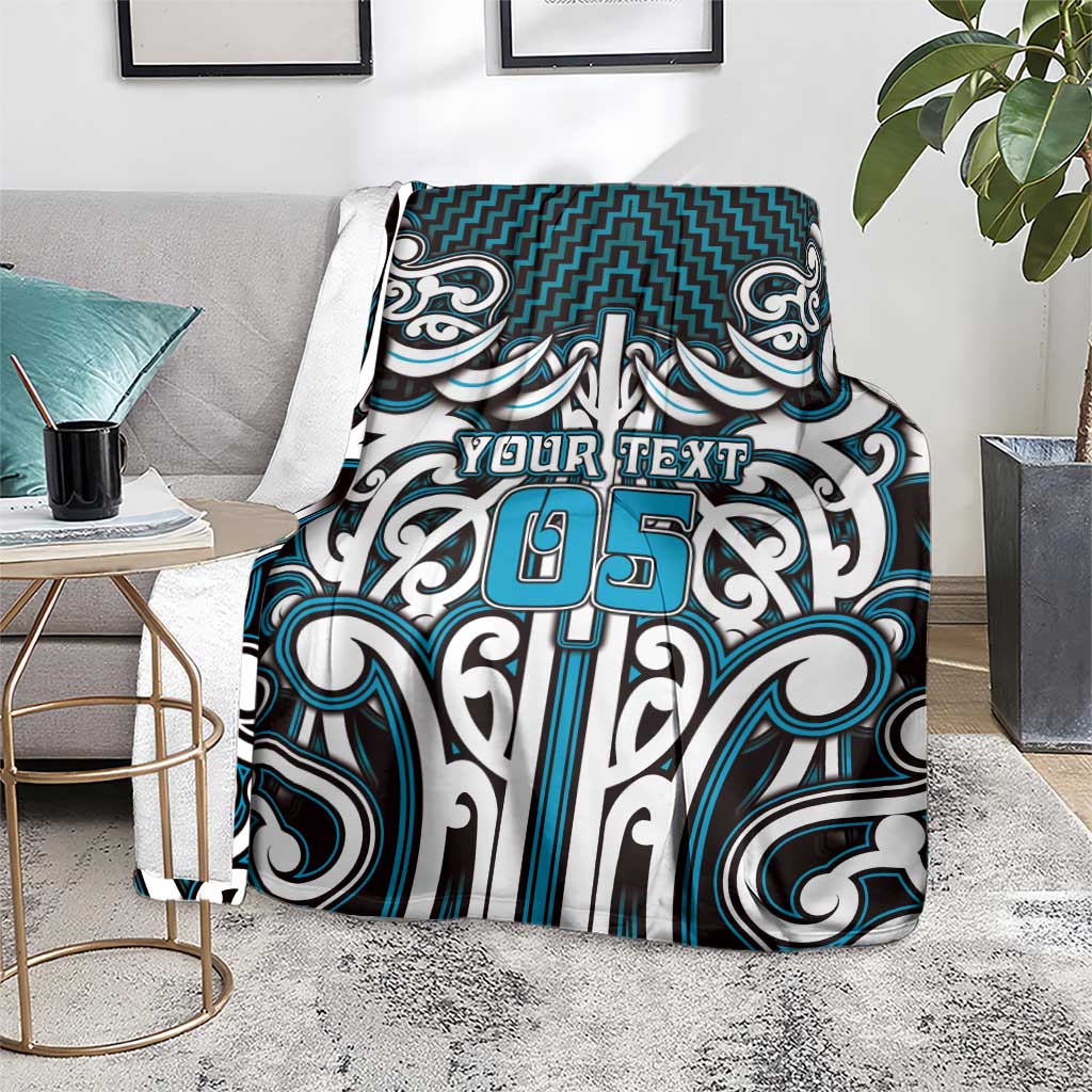 Custom Aotearoa Ngati Porou Blanket Maori Tribal Pattern Mix Poutama